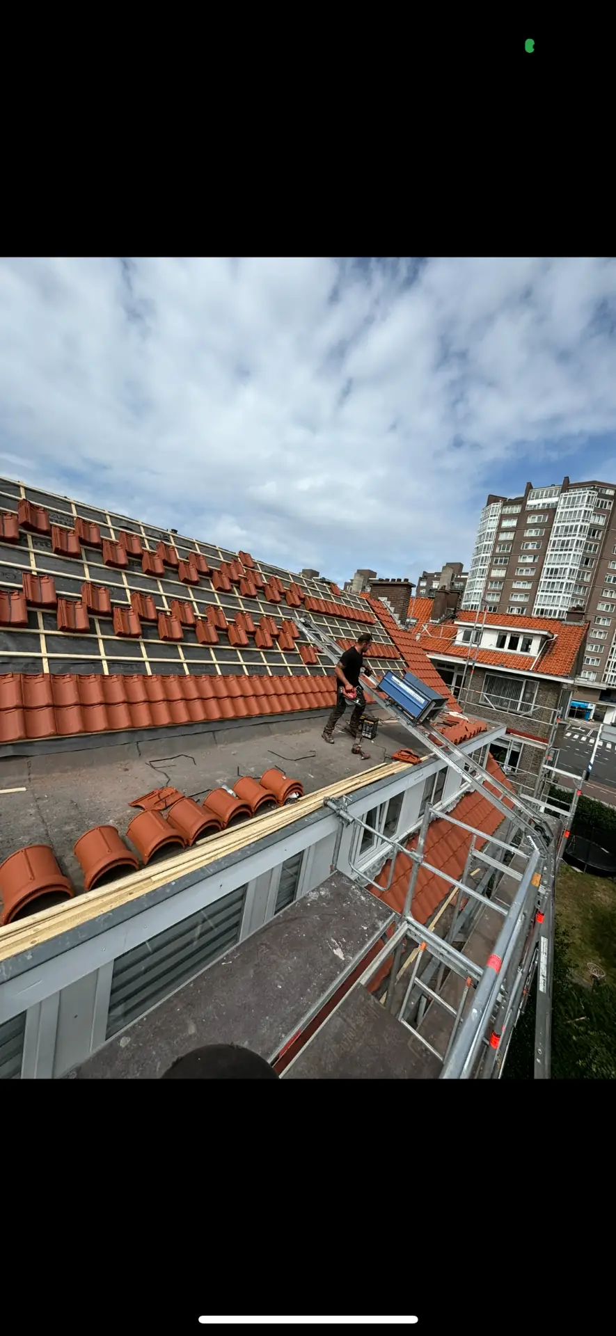Nieuw pannendak met panlatten in Venlo