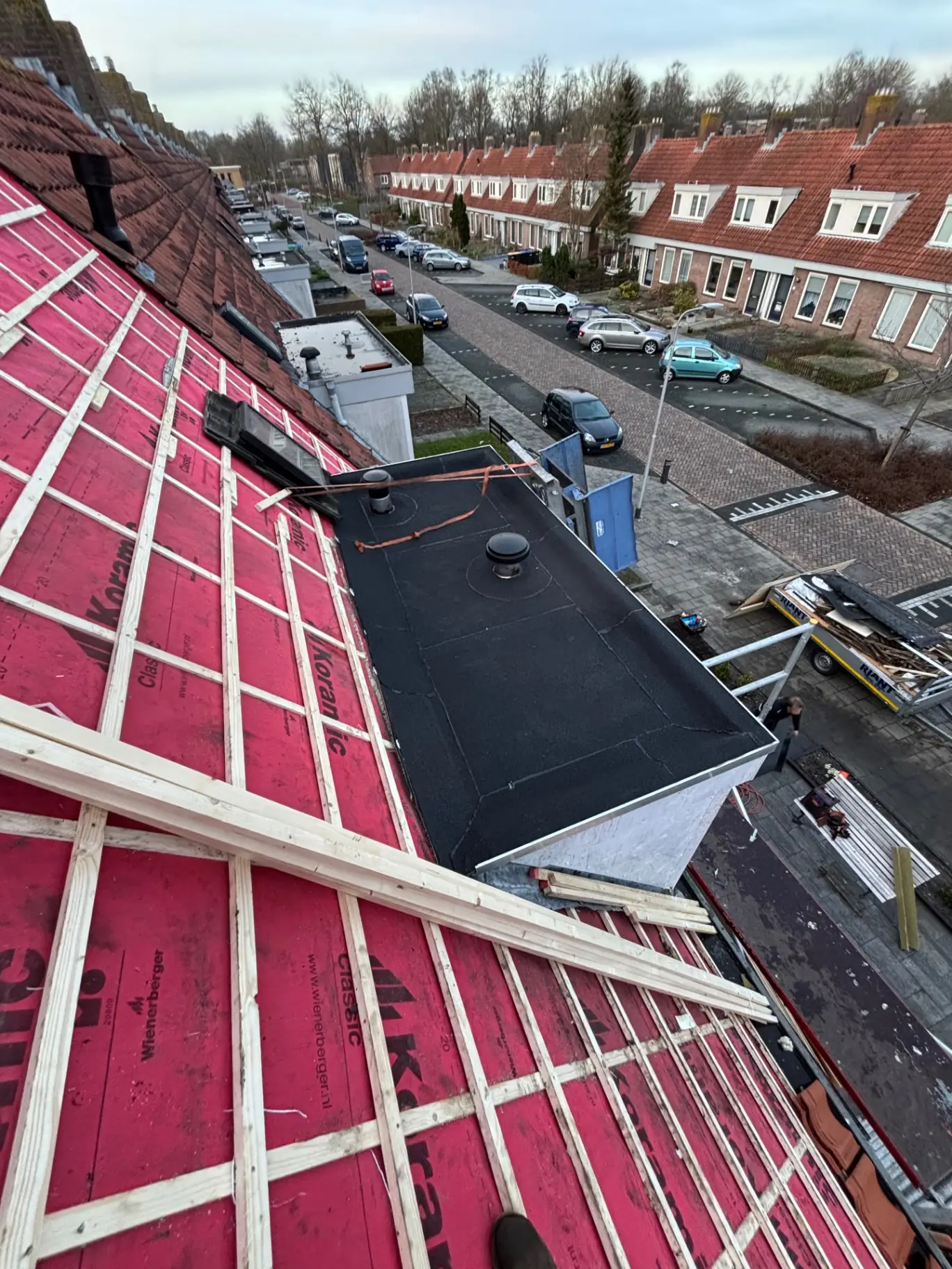 Dakkapel plat dak vernieuwd Den Bosch